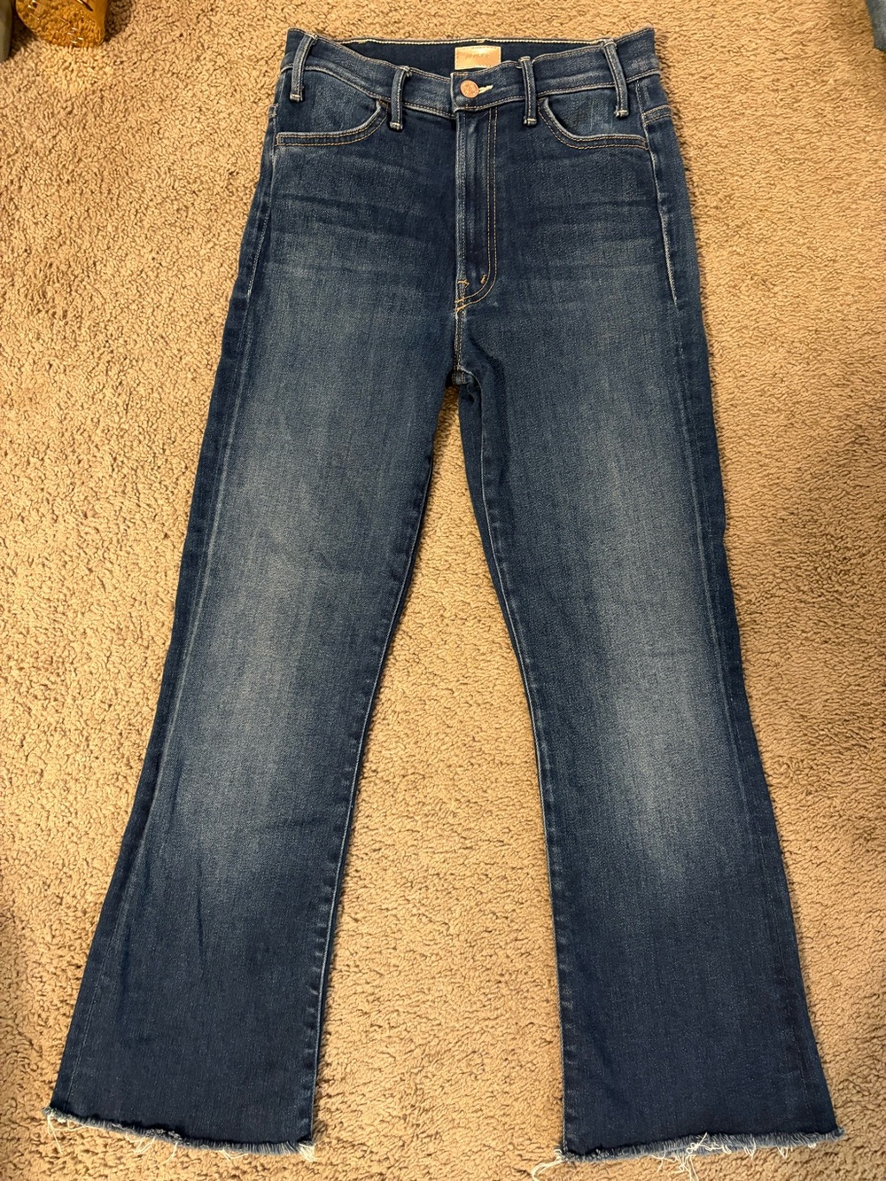 MOTHER The Hustler Ankle Fray Home Movies size 27